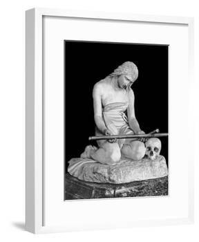 The Penitent Magdalene-Antonio Canova-Framed Giclee Print