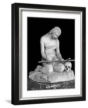 The Penitent Magdalene-Antonio Canova-Framed Giclee Print