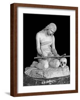 The Penitent Magdalene-Antonio Canova-Framed Giclee Print