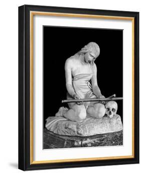 The Penitent Magdalene-Antonio Canova-Framed Giclee Print