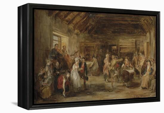 The Penny Wedding, a Sketch, 1830-Sir David Wilkie-Framed Premier Image Canvas