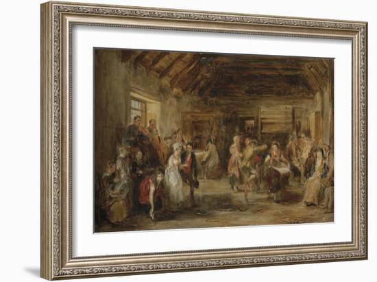 The Penny Wedding, a Sketch, 1830-Sir David Wilkie-Framed Giclee Print