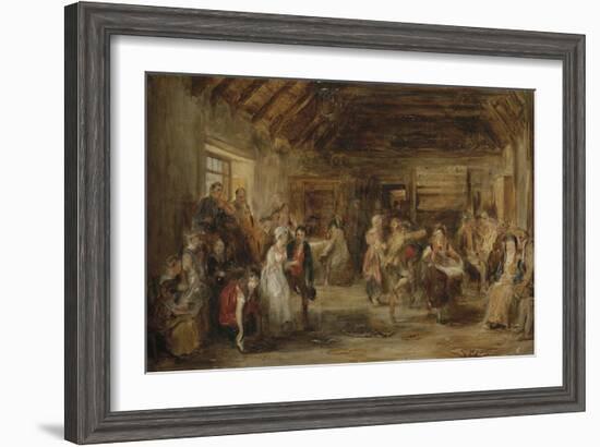 The Penny Wedding, a Sketch, 1830-Sir David Wilkie-Framed Giclee Print