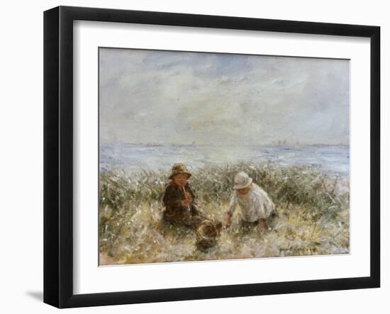 The Penny Whistle-Robert Gemmell Hutchison-Framed Giclee Print