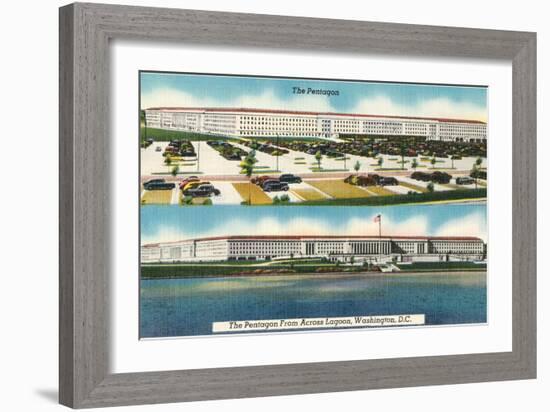 The Pentagon-null-Framed Premium Giclee Print