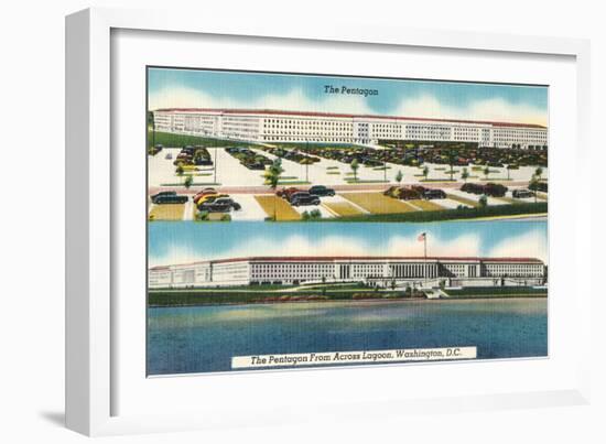 The Pentagon-null-Framed Premium Giclee Print