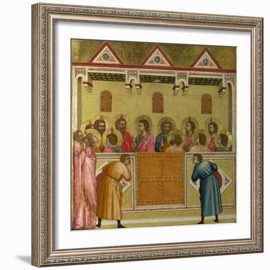 The Pentecost, C. 1315-Giotto di Bondone-Framed Giclee Print