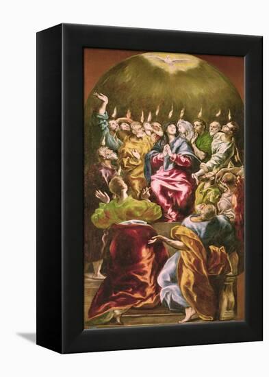 The Pentecost, circa 1604-14-El Greco-Framed Premier Image Canvas