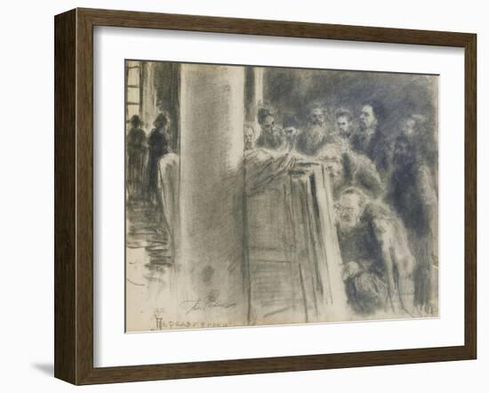 The Peredvizhniki-Group-Ilya Yefimovich Repin-Framed Giclee Print