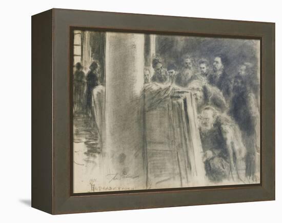 The Peredvizhniki-Group-Ilya Yefimovich Repin-Framed Premier Image Canvas