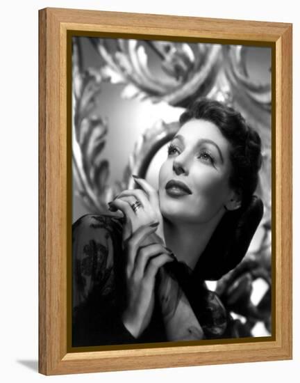 The Perfect Marriage, Loretta Young, 1946-null-Framed Stretched Canvas