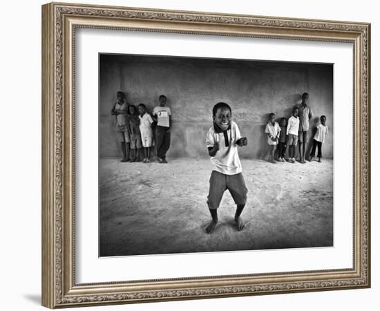 The Performer-Marc Apers-Framed Photographic Print