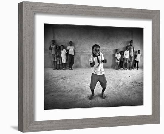 The Performer-Marc Apers-Framed Photographic Print