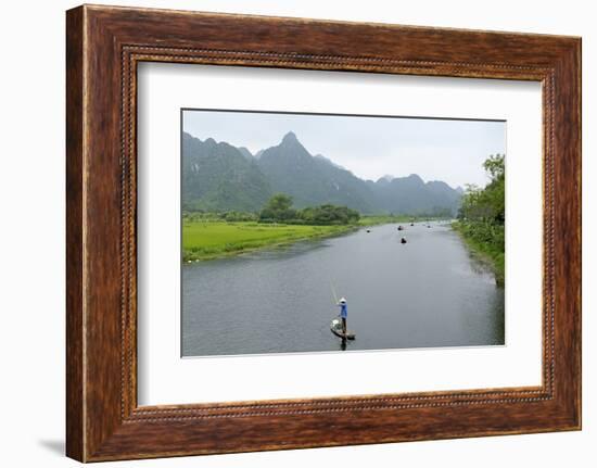 The Perfume Mountain, around Hanoi, Vietnam, Indochina, Southeast Asia, Asia-Bruno Morandi-Framed Photographic Print