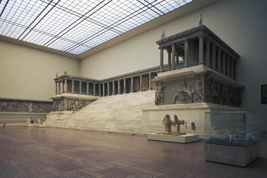 The Pergamon Altar 180 160 Marble Hellenistic Civilization 2nd Century Photographic Print Greek Art Com The Pergamon Altar 180 160 Marble Hellenistic Civilization 2nd Century Photographic Print Greek Art Com