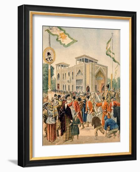 The Persian Pavilion at the Universal Exhibition of 1900, Paris, Illustration from 'Le Petit…-French School-Framed Giclee Print