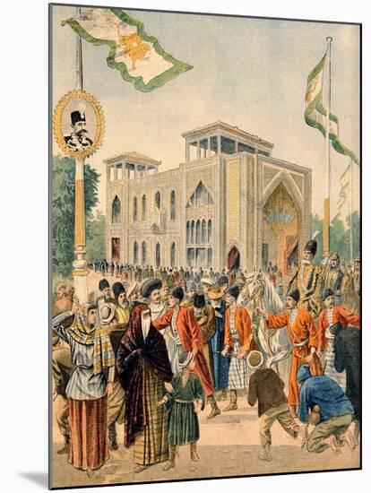 The Persian Pavilion at the Universal Exhibition of 1900, Paris, Illustration from 'Le Petit…-French School-Mounted Giclee Print