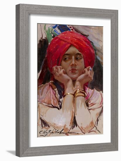 The Persian Princess-Konstantin Alexandrovich Veshchilov-Framed Giclee Print