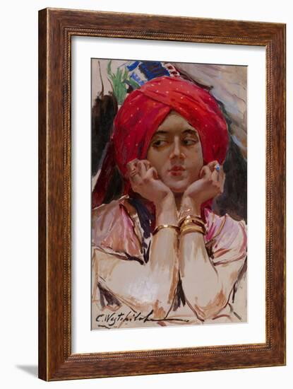 The Persian Princess-Konstantin Alexandrovich Veshchilov-Framed Giclee Print