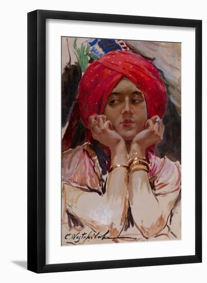 The Persian Princess-Konstantin Alexandrovich Veshchilov-Framed Giclee Print