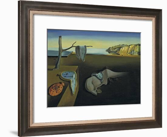 The Persistence of Memory-Salvador Dalí-Framed Art Print