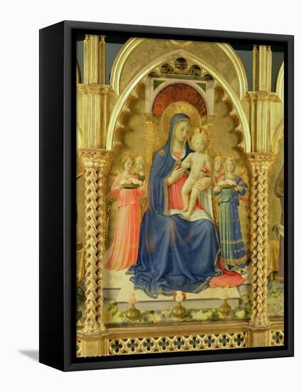 The Perugia Altarpiece, Central Panel Depicting the Madonna and Child-Fra Angelico-Framed Premier Image Canvas