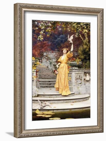 The Pet Dove-Heywood Hardy-Framed Giclee Print