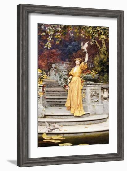 The Pet Dove-Heywood Hardy-Framed Giclee Print