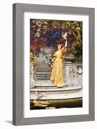 The Pet Dove-Heywood Hardy-Framed Giclee Print