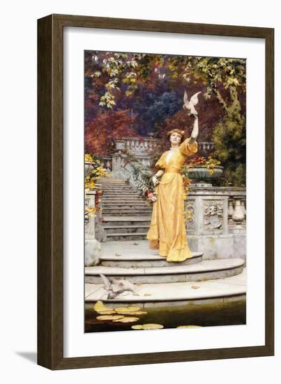 The Pet Dove-Heywood Hardy-Framed Giclee Print