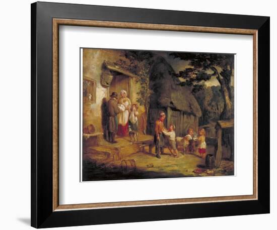 The Pet Lamb, C1813-William Collins-Framed Giclee Print