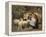 The Pet Lamb-Adolph Eberle-Framed Premier Image Canvas