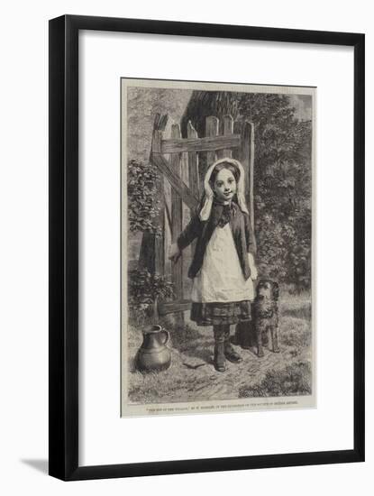 The Pet of the Village-William Hemsley-Framed Giclee Print
