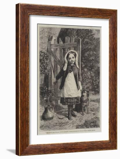 The Pet of the Village-William Hemsley-Framed Giclee Print