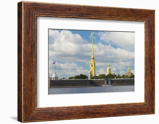 The Peter and Paul Fortress, UNESCO World Heritage Site, St. Petersburg, Russia, Europe-Miles Ertman-Framed Photographic Print