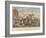 The Peterloo Massacre, 16th August 1819-George Cruikshank-Framed Giclee Print