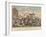 The Peterloo Massacre, 16th August 1819-George Cruikshank-Framed Giclee Print