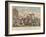 The Peterloo Massacre, 16th August 1819-George Cruikshank-Framed Giclee Print