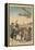 The 'Petit Journal' Airplane Flying over Morocco-French School-Framed Premier Image Canvas