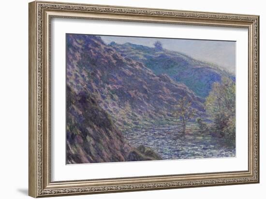 The Petite Creuse River, 1889-Claude Monet-Framed Giclee Print