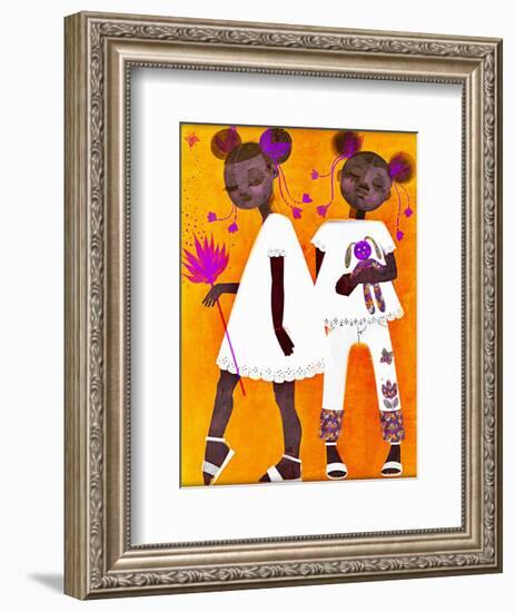 The Petite Twins-Erin K. Robinson-Framed Premium Giclee Print