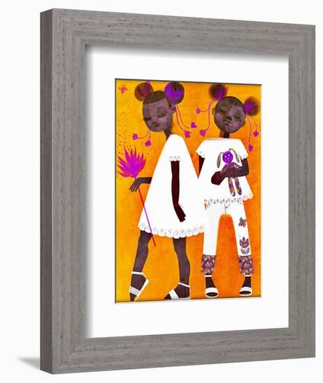 The Petite Twins-Erin K. Robinson-Framed Premium Giclee Print