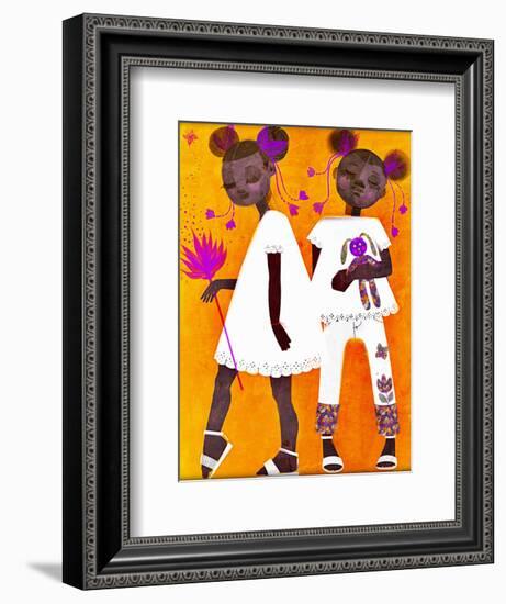 The Petite Twins-Erin K. Robinson-Framed Premium Giclee Print