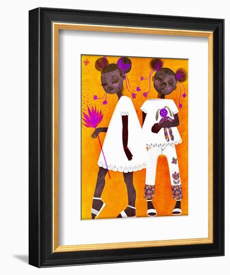 The Petite Twins-Erin K. Robinson-Framed Premium Giclee Print