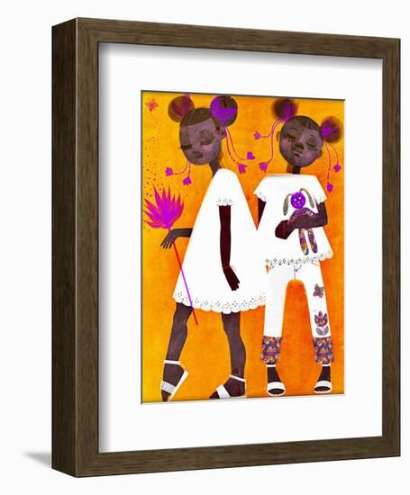 The Petite Twins-Erin K. Robinson-Framed Premium Giclee Print