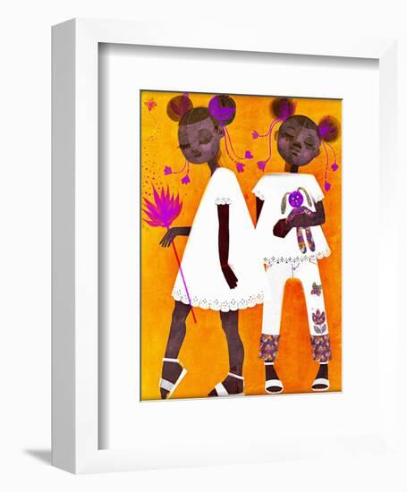 The Petite Twins-Erin K. Robinson-Framed Premium Giclee Print