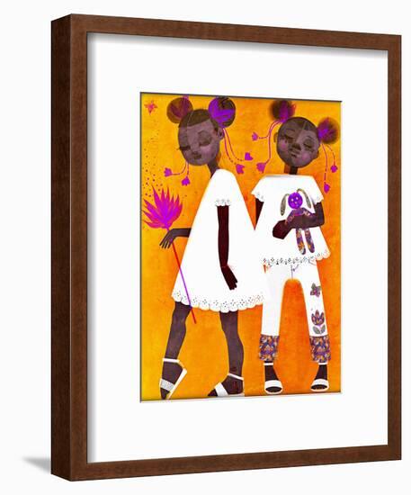 The Petite Twins-Erin K. Robinson-Framed Premium Giclee Print