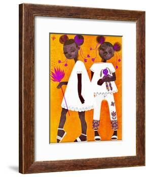 The Petite Twins-Erin K. Robinson-Framed Art Print