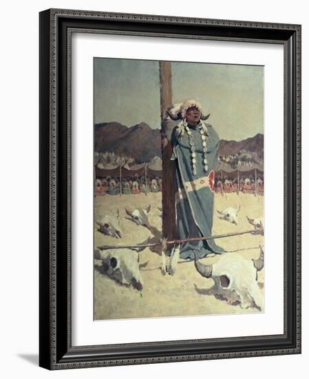 The Petition-Newell Convers Wyeth-Framed Giclee Print