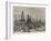 The Petroleum Oil Wells at Baku, on the Caspian-William 'Crimea' Simpson-Framed Giclee Print